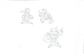 Sonic Satam sketch model EX5221 - Animation Legends