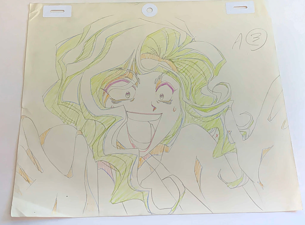 Golden Boy Production Sketch AU101 - Animation Legends