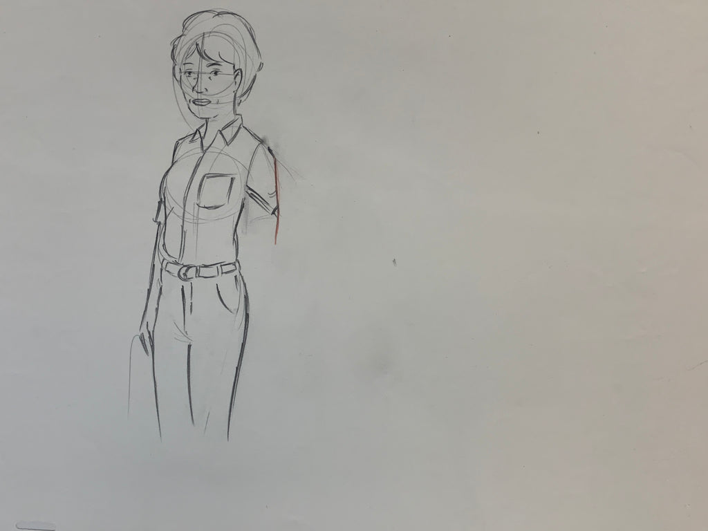 King of The Hill Production Sketch AU123 - Animation Legends