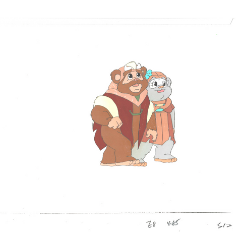 Star Wars Ewoks: Screen Used Animation Cels - Animation Legends