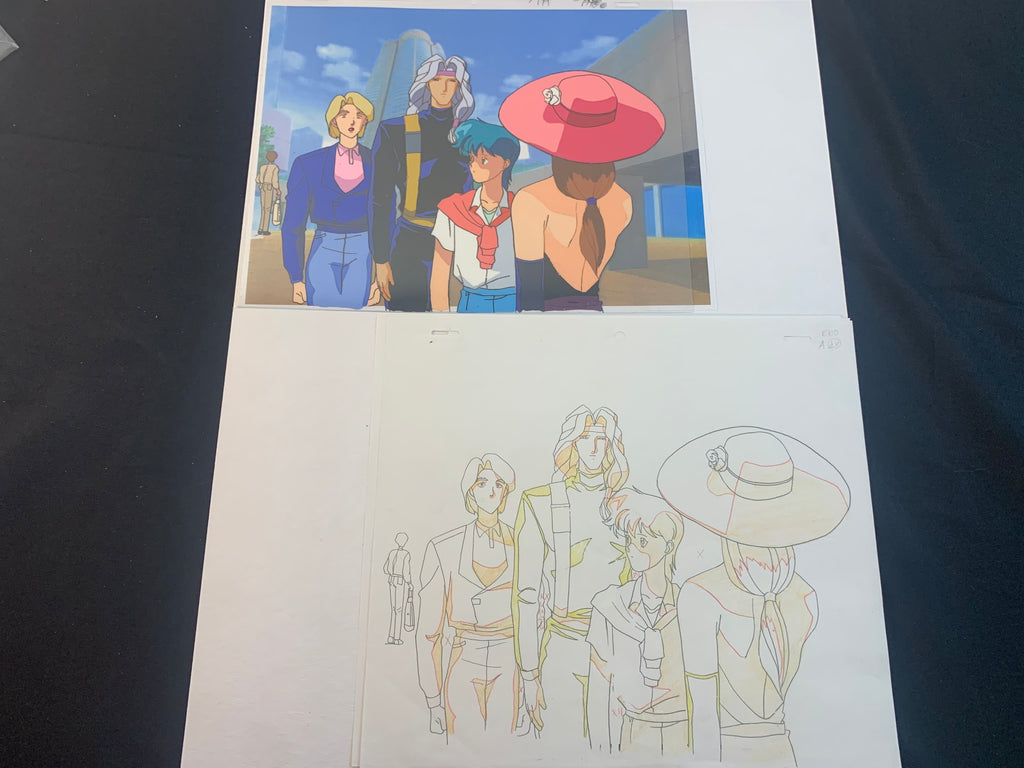 Free Kick Cel and Production Sketch EX2015 - Animation Legends