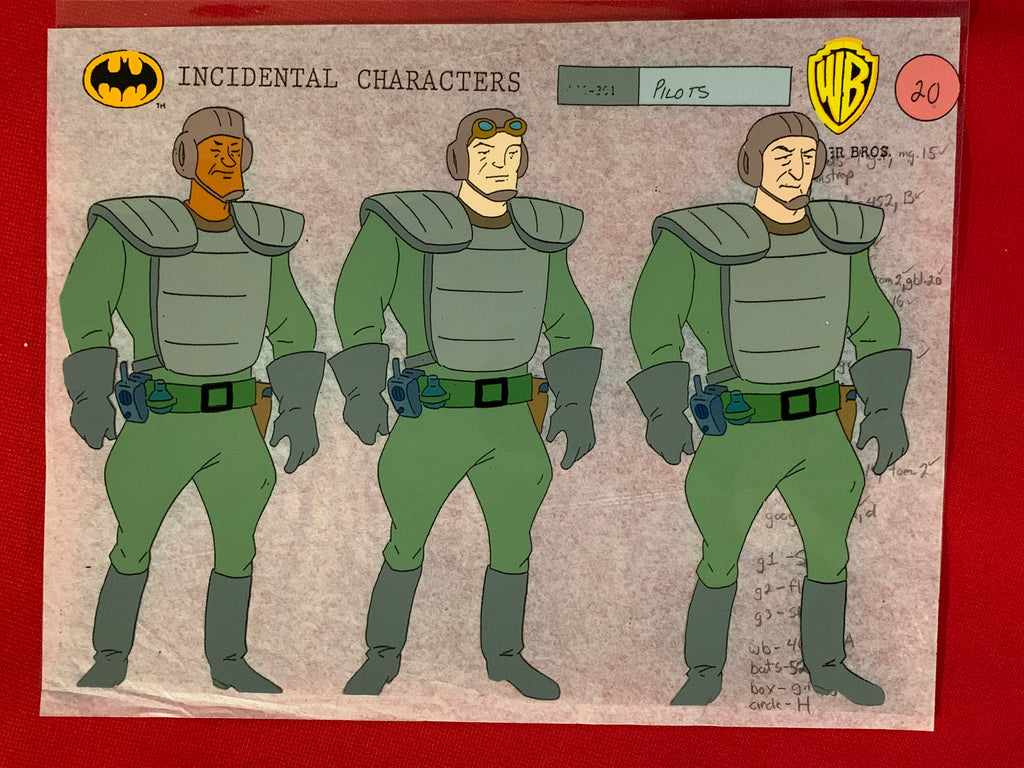 Batman Character Model Cel AU065 - Animation Legends