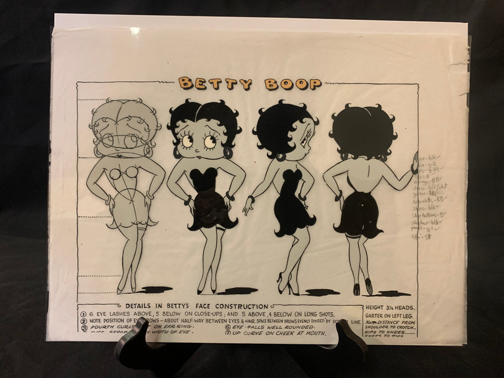 Betty Boop Character Model AU018 - Animation Legends