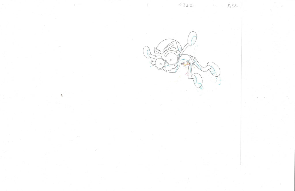 Bomberman Jetters Sketch EX2670 - Animation Legends