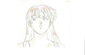 Crimson Wolf Sketch Art EX3222 - Animation Legends