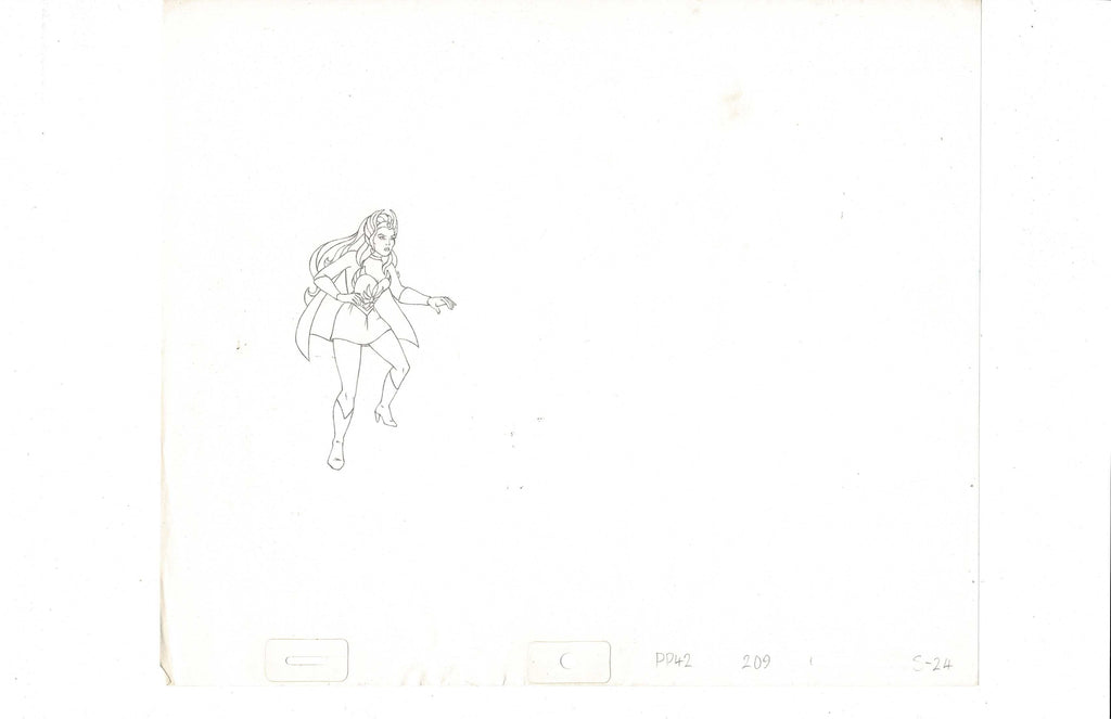 She-Ra: Princess of Power sketch EX3385 - Animation Legends
