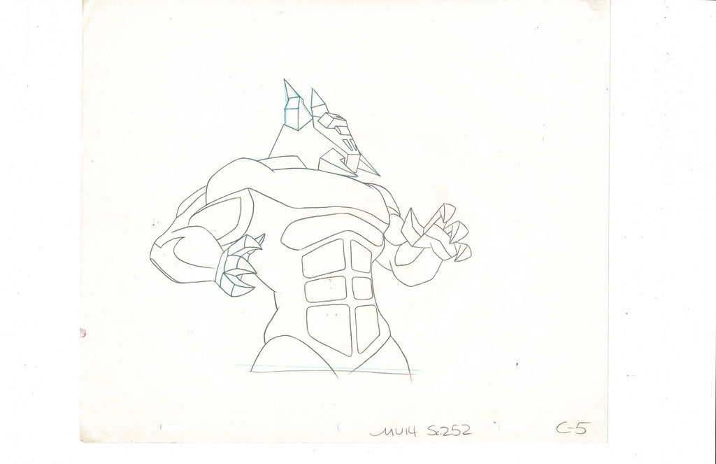 He-Man Masters of the Universe sketch EX3450 - Animation Legends