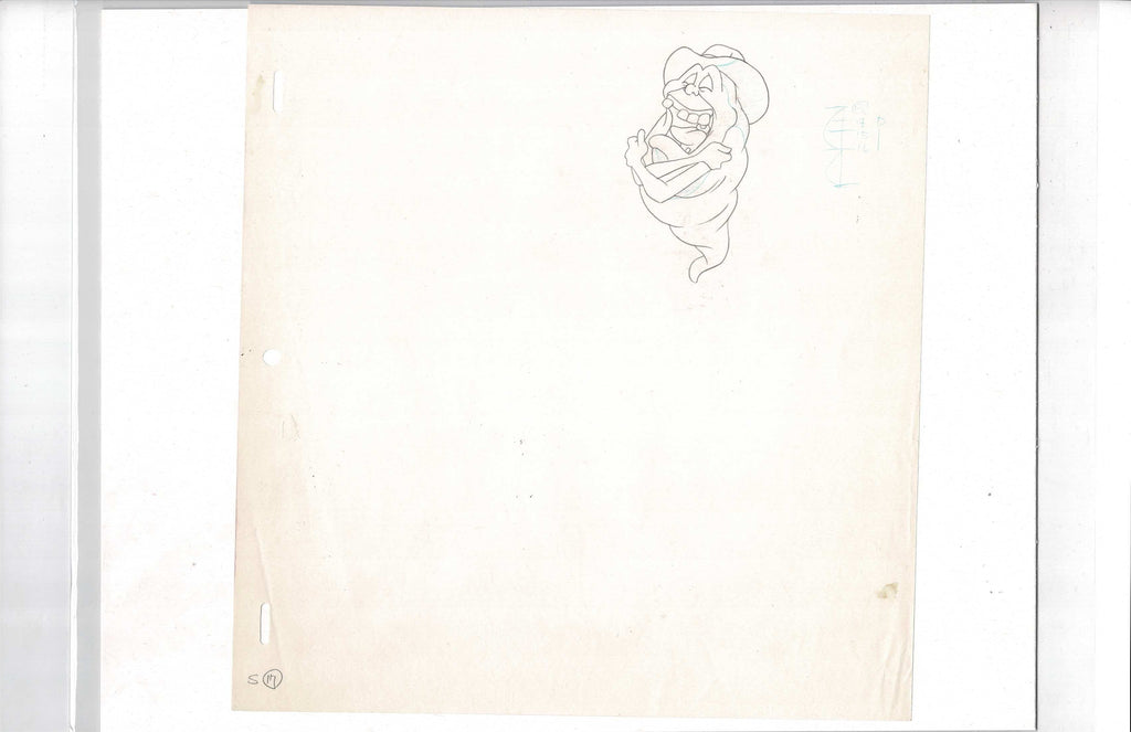 The Real Ghostbusters production sketch EX3588 - Animation Legends