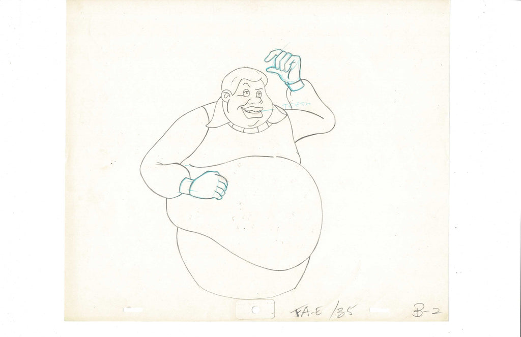 Fat Albert production sketch EX3672 - Animation Legends