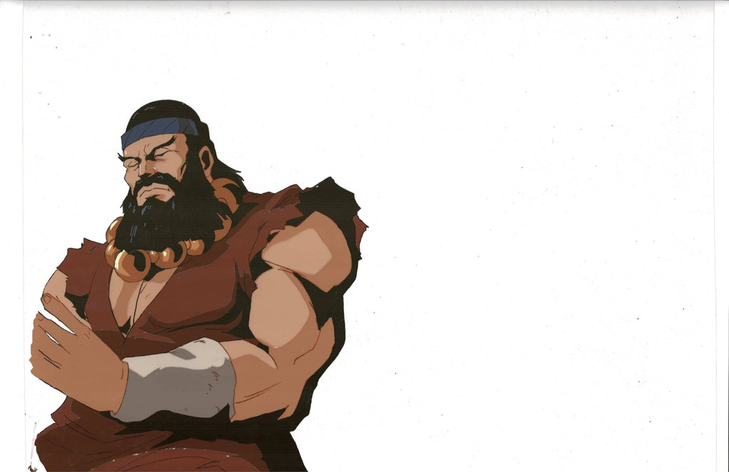 Street Fighter production cel EX3938 - Animation Legends