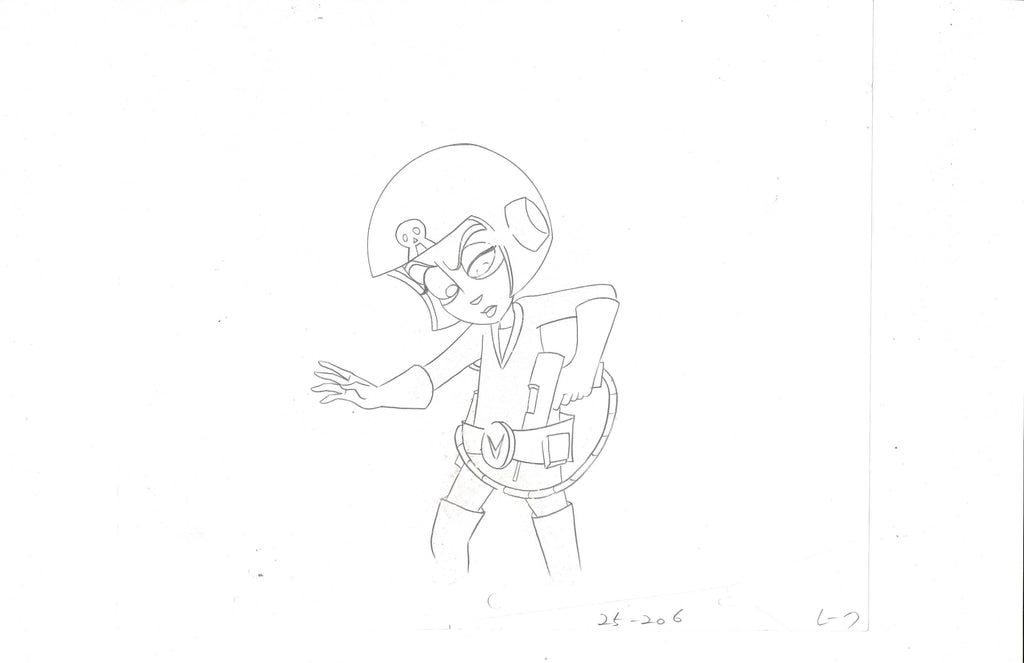 Beetlejuice production sketch EX3942 - Animation Legends