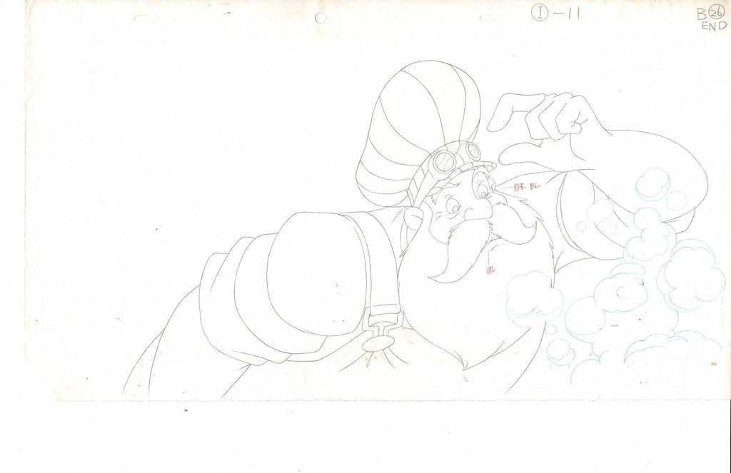Little Nemo Adventures in Slumberland production sketch EX3948 - Animation Legends