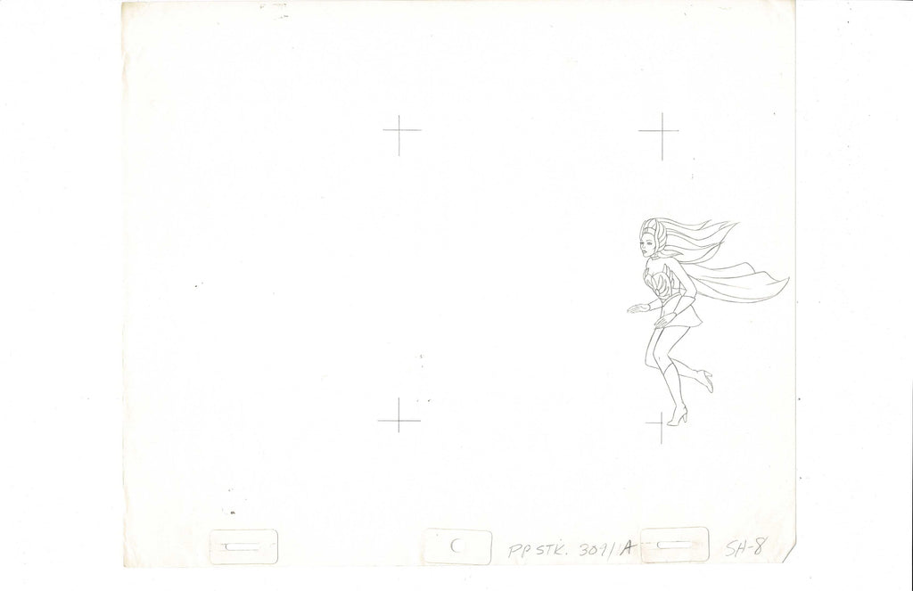 She-Ra Princess of Power sketch EX3968 - Animation Legends