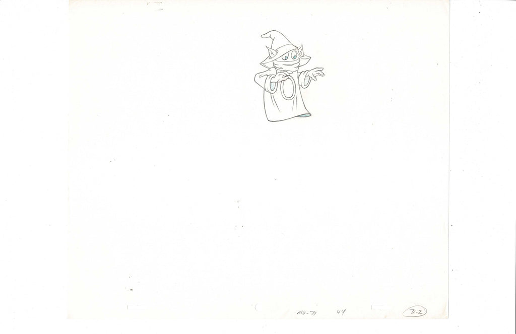 He-Man Masters of the Universe sketch EX3969 - Animation Legends