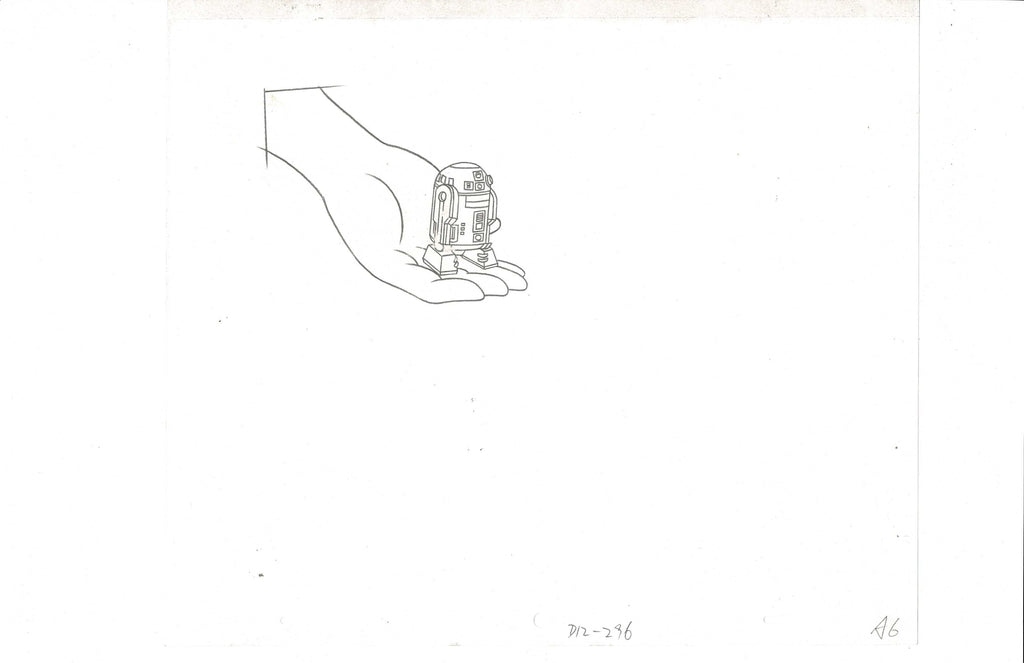 Star Wars: Droids production sketch EX3982 - Animation Legends