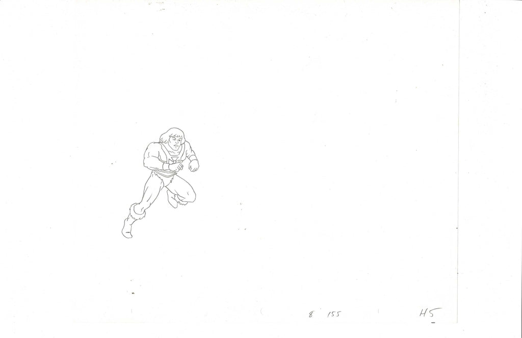 He-Man Masters of the Universe sketch EX3998 - Animation Legends