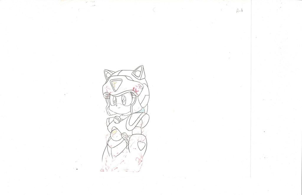 Samurai Pizza Cats sketch EX4024 - Animation Legends