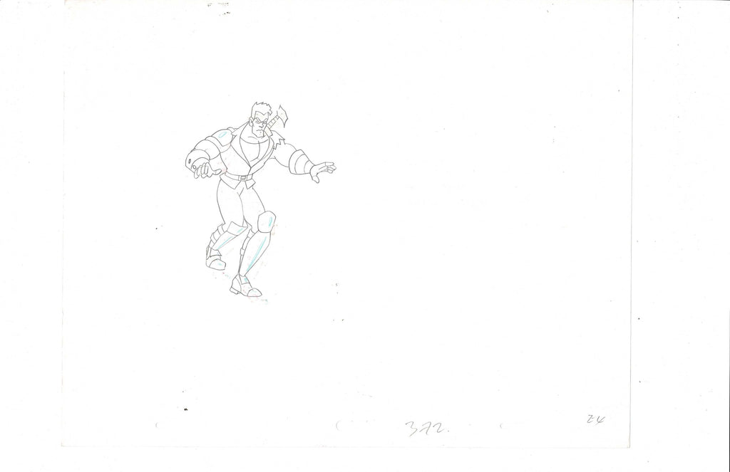 Double Dragon animation sketch EX4204 - Animation Legends