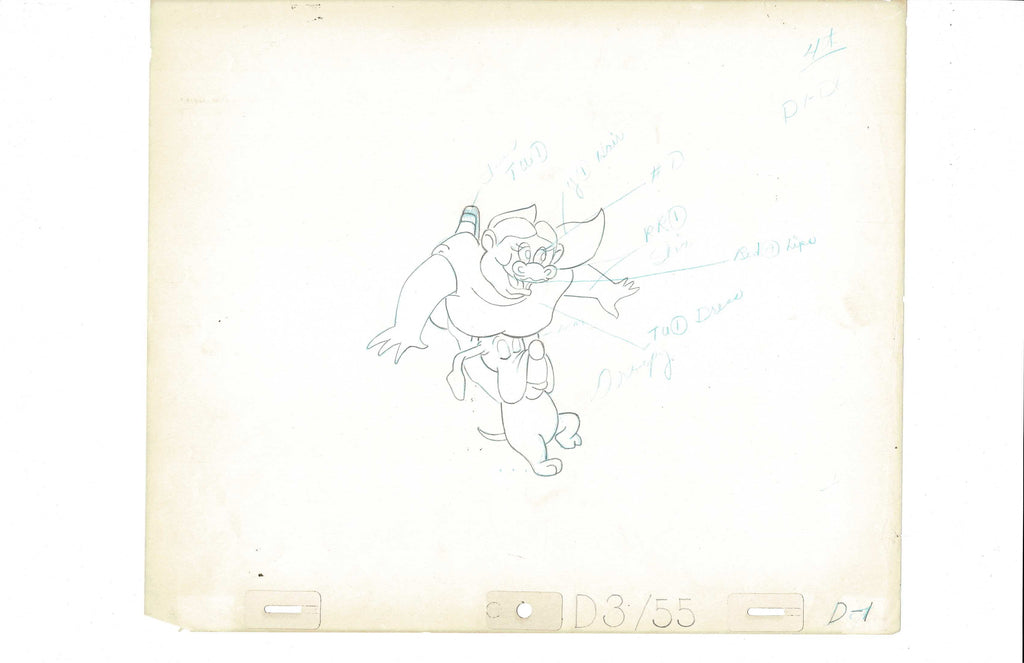 Droopy animation sketch EX4226 - Animation Legends