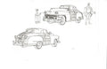 Captain N: Game Master character model sketch EX4232 - Animation Legends