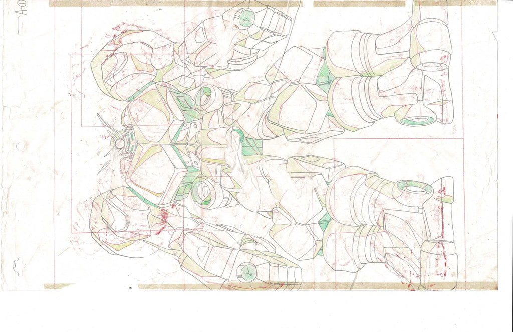 Tetsujin 28 Fx-Go production sketch EX4366 - Animation Legends