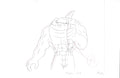 Street Sharks production sketch EX4450 - Animation Legends