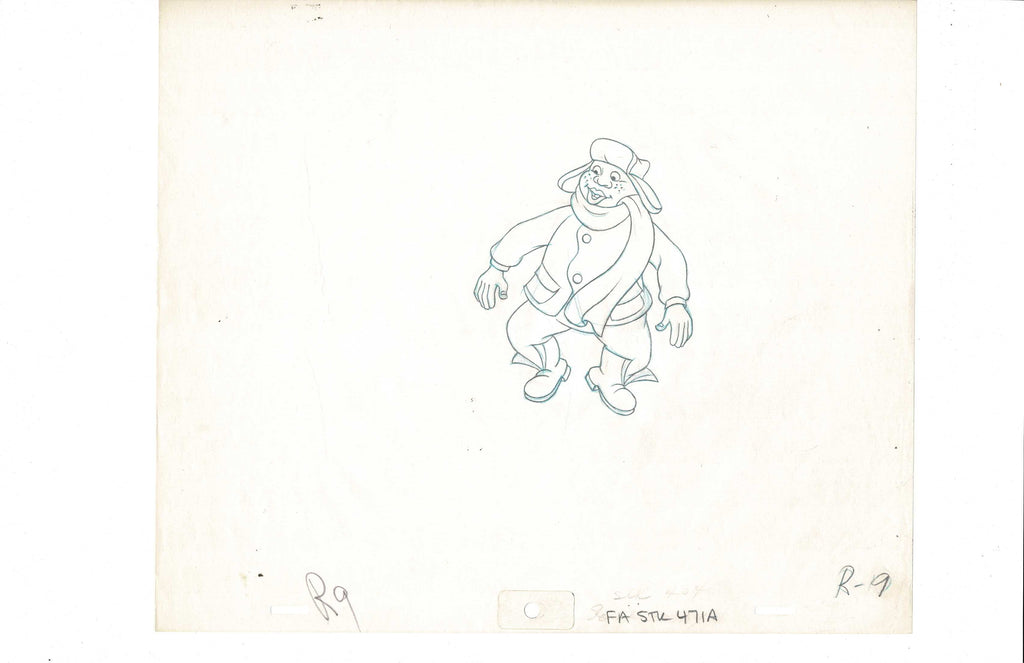 Fat Albert production sketch EX4455 - Animation Legends