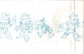 Sonic SatAM character model sketch Large EX4489 - Animation Legends