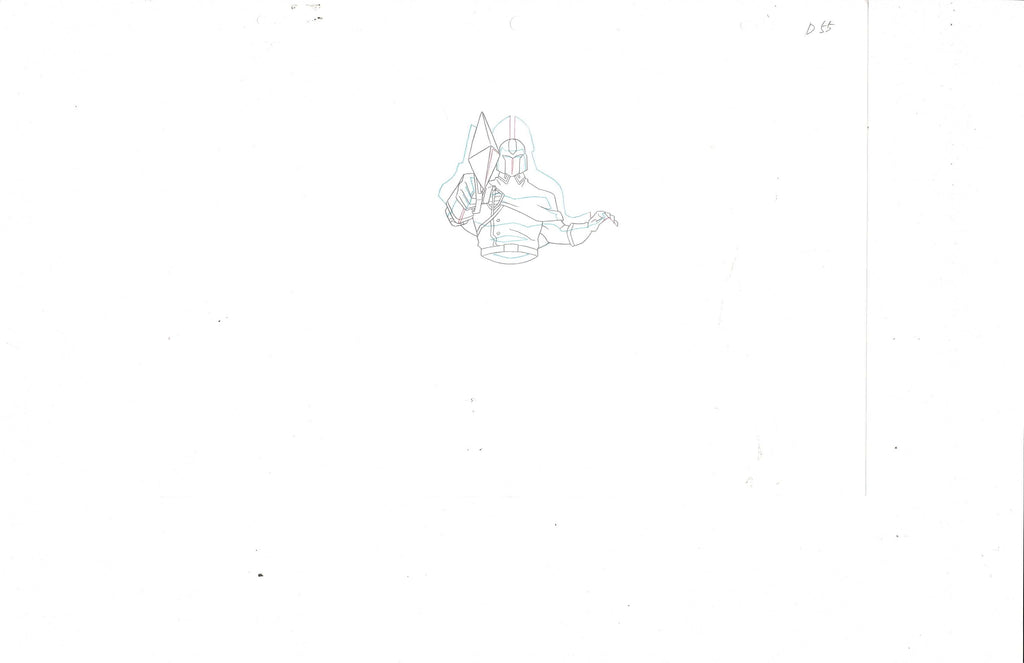 G.I Joe Resolute production sketch EX4501 - Animation Legends