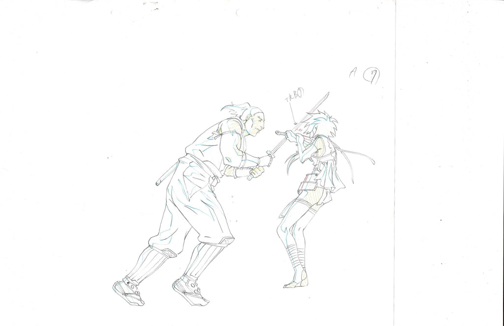 Shadow(OVA) production sketch EX4505 - Animation Legends