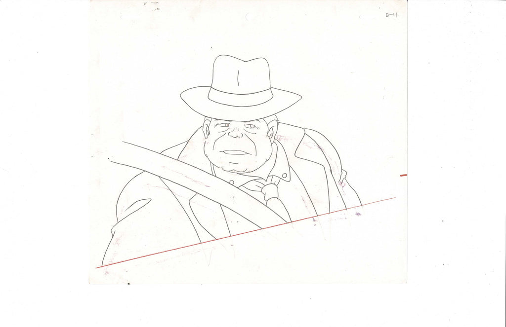 The Real Ghostbusters production sketch EX4523 - Animation Legends