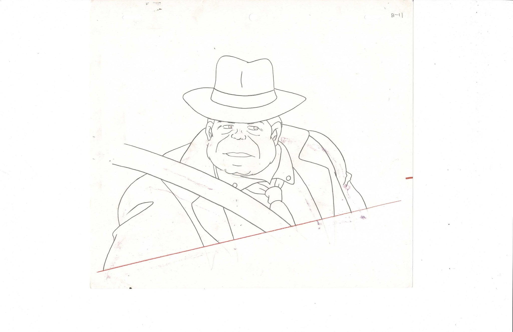 The real ghostbusters production sketch ex4523 animation legends