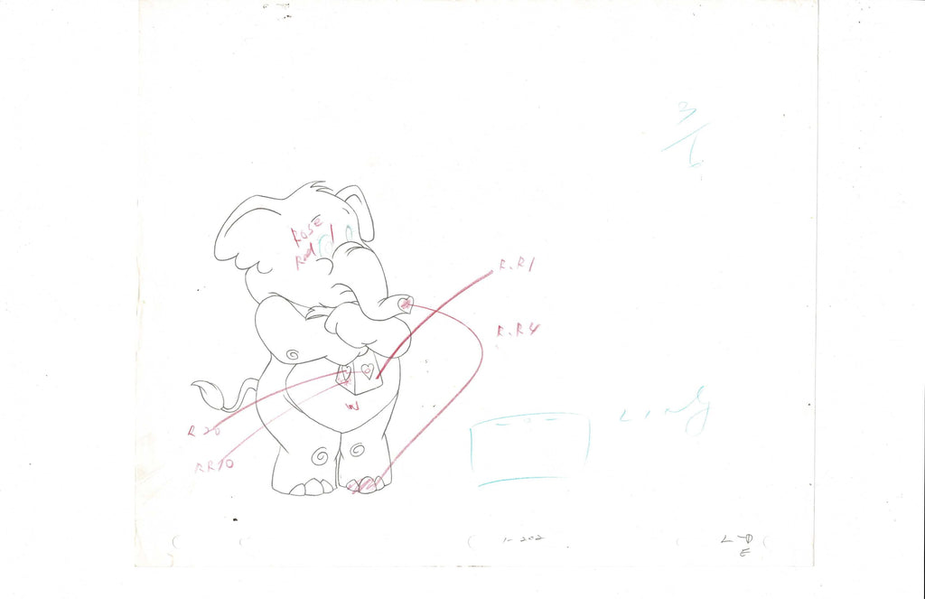 Care Bears sketch EX4584 - Animation Legends