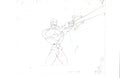 Double Dragon sketch EX4592 - Animation Legends