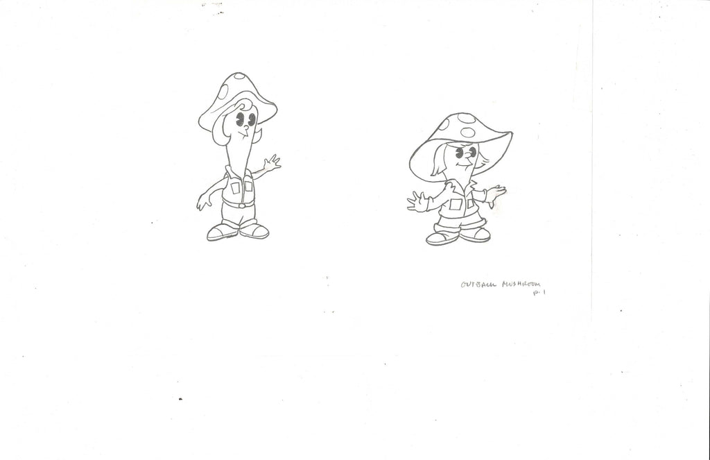 Super Mario Bro's World character model sketch EX4613 - Animation Legends