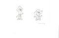 Super Mario Bro's World character model sketch EX4613 - Animation Legends
