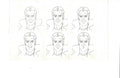 Swamp Thing character model sketch EX4663 - Animation Legends