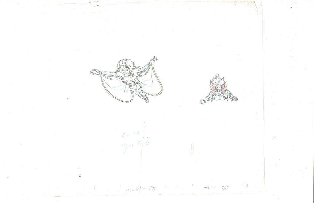 X-Men The Animated Series sketch EX4726 - Animation Legends