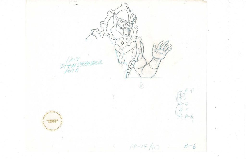 She-Ra Princesses of Power sketch EX4754 - Animation Legends