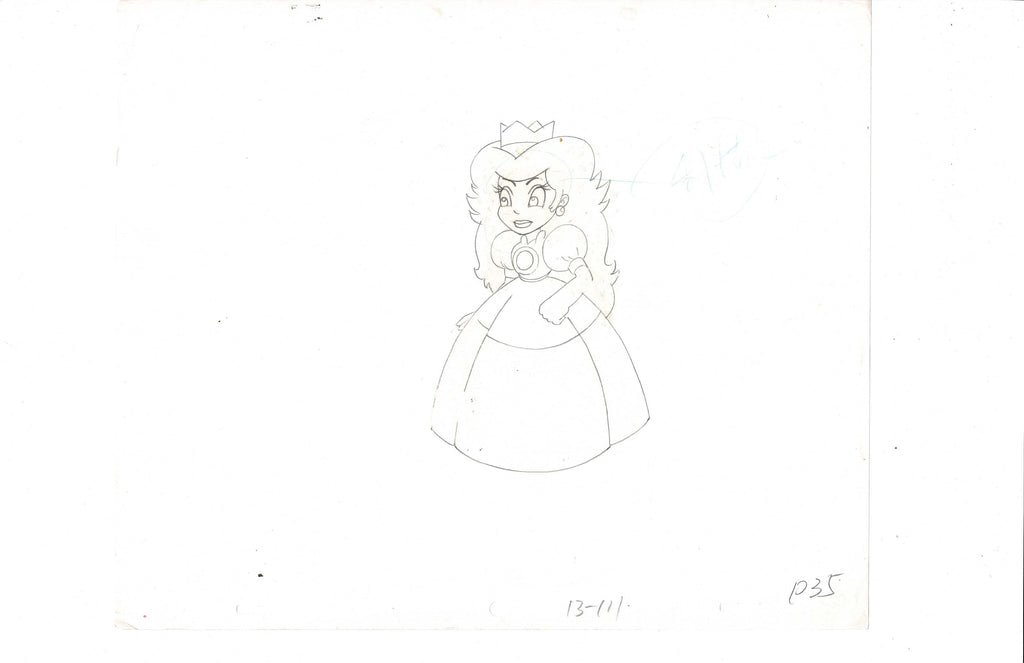 Super Mario Bros World sketch EX4811 - Animation Legends