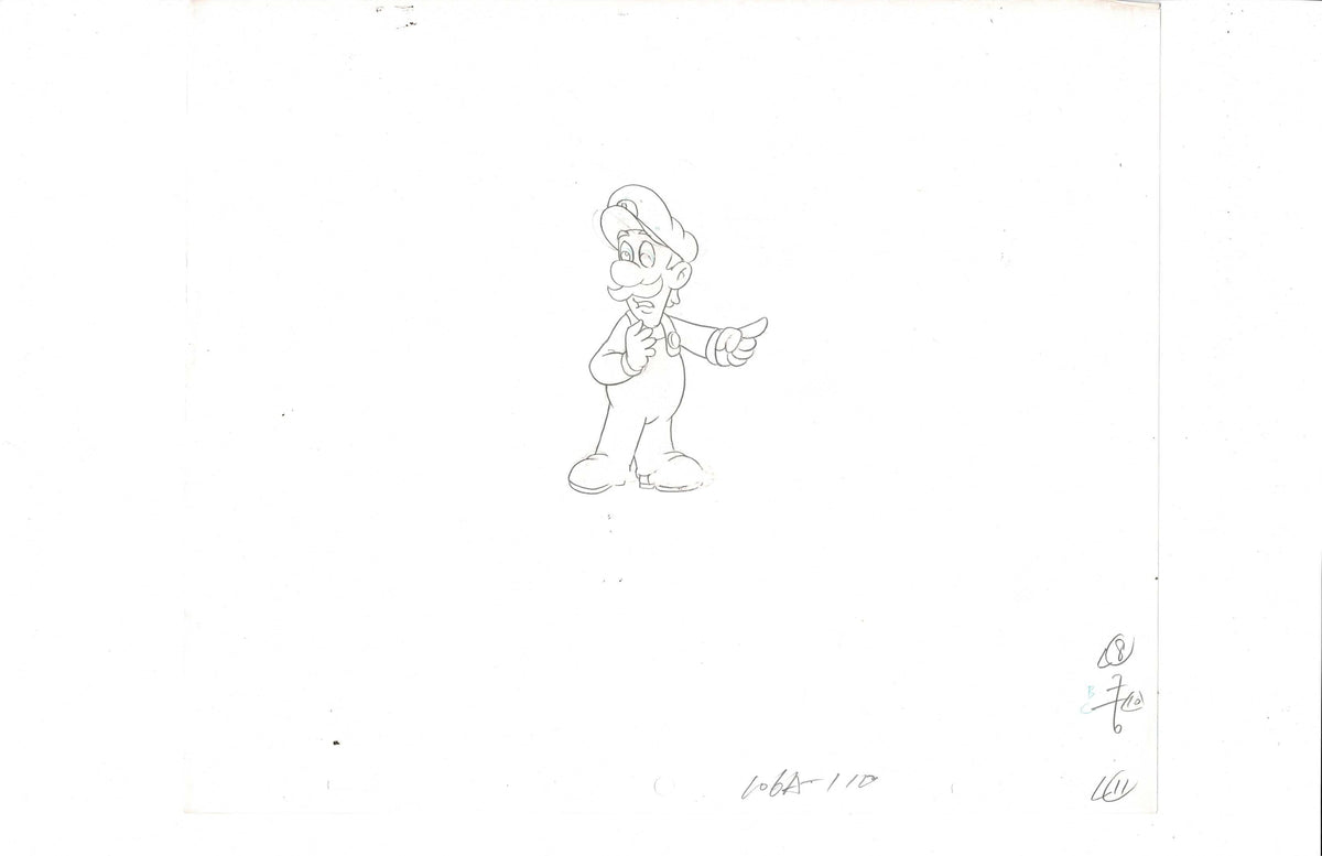 Super Mario Bros World sketch EX4812– Animation Legends
