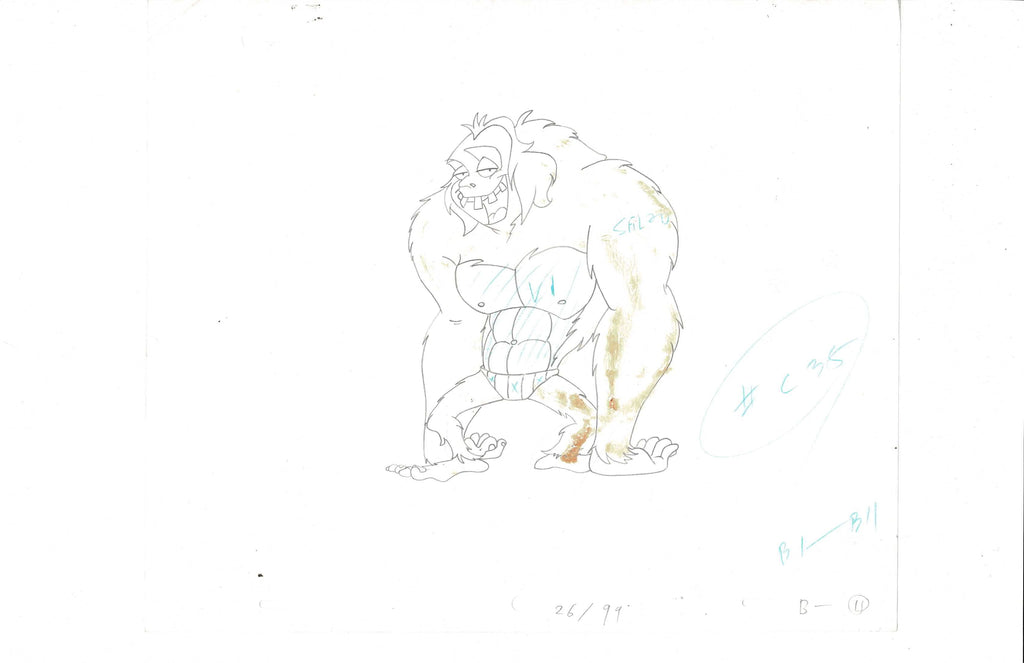 Beetlejuice sketch EX4831 - Animation Legends