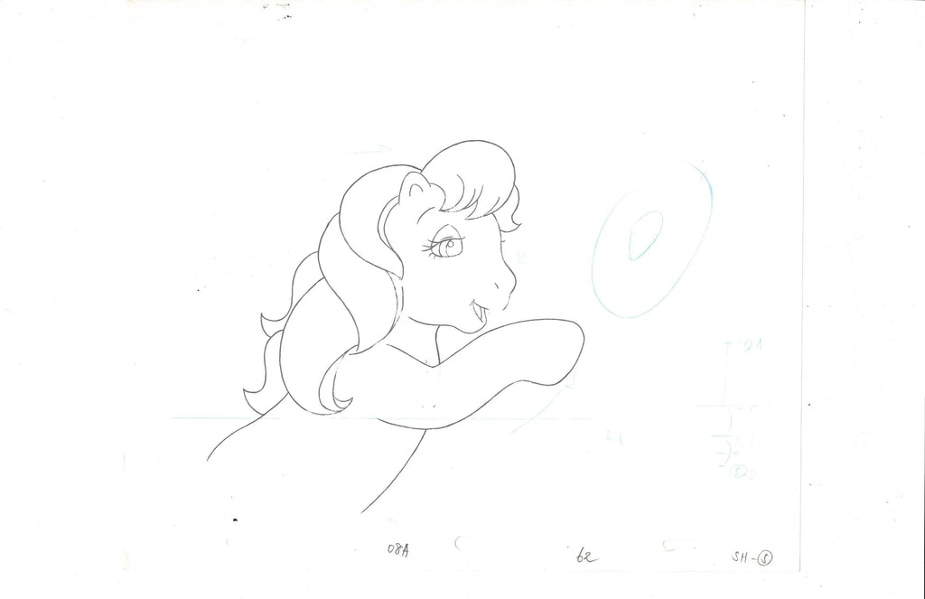 My Little Pony sketch EX4881 - Animation Legends