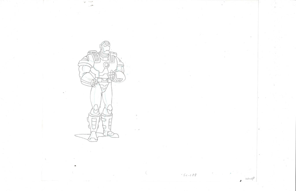 Iron Man sketch EX4930 - Animation Legends