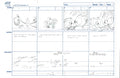 Sonic Underground sketch storyboard EX4935 - Animation Legends