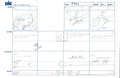 Sonic Underground sketch storyboard EX4936 - Animation Legends