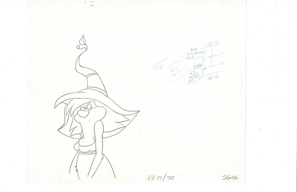 She-Ra Princesses of Power sketch EX4950 - Animation Legends