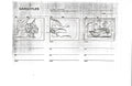 Gargoyles production used copy storyboard EX5035 - Animation Legends