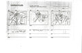 Gargoyles production used copy storyboard EX5037 - Animation Legends