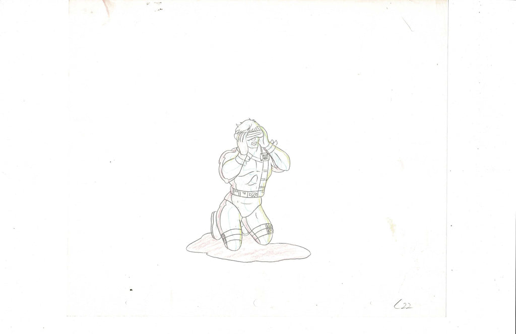 X-men The Animated Series sketch EX5065 - Animation Legends